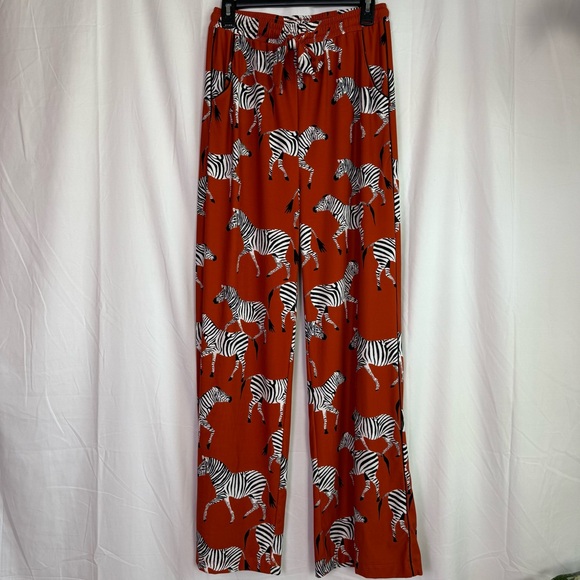 Noli Yoga Zebra Print Lounge Pants - Size M - Picture 1 of 6